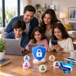 1Password Families au Maroc – Licence 1PWD-FAM pour gérer les accès familiaux
