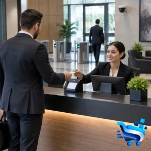 Accueil sécurisé au Maroc avec Tyco Security Products – Visitor Management System
