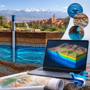 Analyse hydrogéologique au Maroc avec WMS Groundwater Flow Analysis – Licence PRO