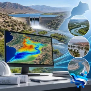 Aquaveo SMS (Surface-water Modeling System) – Licence PRO : études hydrauliques au Maroc