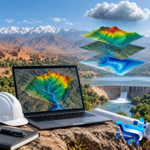 Aquaveo WMS – Licence PRO au Maroc pour analyser bassins et crues