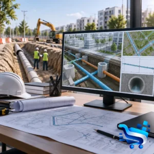 Bentley Systems SewerCAD – Licence BNTLY-SCAD-VS (SewerCAD Virtuoso) pour l’assainissement au Maroc