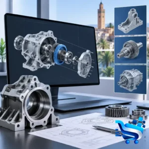 BricsCAD Mechanical Maroc : conception 3D mécanique et assemblages DWG