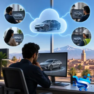 Collaboration 3D dans le cloud au Maroc avec VRED Cloud Collaboration – Service