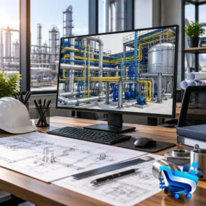 Conception 3D des réseaux industriels au Maroc avec Siemens NX – Licence ROUTE (NX Routing)