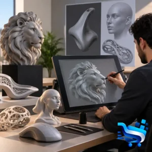 Concevez des formes 3D complexes au Maroc avec 3D Systems Geomagic Freeform – Licence PRO