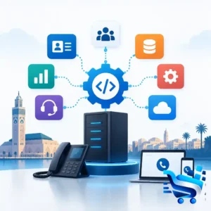 Connectez vos applications au Maroc avec 3CX API & Custom Integration Suite