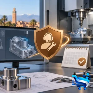 Continuité de fabrication au Maroc avec FeatureCAM – Support Pack BRONZE (Maintenance 12 mois)