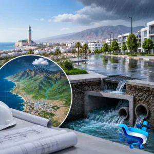 Dimensionnement des ouvrages pluviaux au Maroc avec WMS Stormwater Management – Licence STD