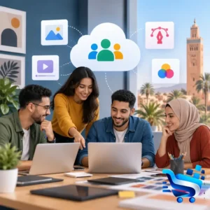 FontLink Collaboration – Licence TEAM PACK : espace créatif partagé au Maroc