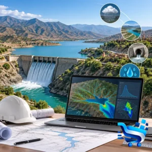 Ingénierie hydraulique au Maroc avec GMS HydroCAD Module – Licence PRO (Hydrological Design)