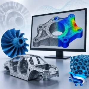 Maillage CAO avancé au Maroc avec WMS MESH Generation Advanced – Licence ENT