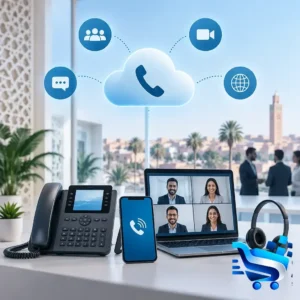 Mitel MiVoice Connect au Maroc : communications cloud avec licence perpétuelle MIT-MVC-PERP