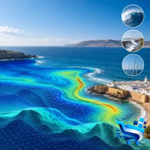 Modélisation marine côtière au Maroc avec WMS ADCIRC Circulation – Licence ENT
