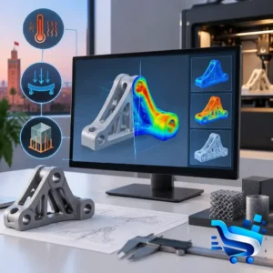 Préparez vos pièces imprimées en 3D au Maroc avec Netfabb Simulation – Licence SIM (Advanced Simulation)