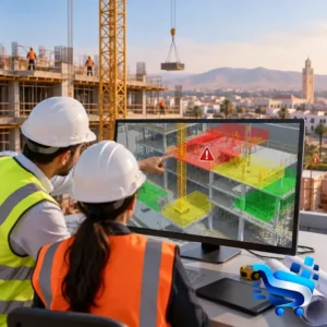 Prévenez les risques sur chantier au Maroc avec Navisworks Safety Analysis – Module Sécurité