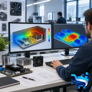 Refroidissement électronique au Maroc avec Siemens Simcenter – Licence FLOTHERM (Simcenter Flotherm)