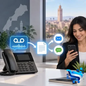 Restez joignable au Maroc avec 3CX Voicemail to Email/SMS