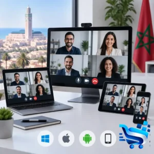 Réunions professionnelles au Maroc avec 3CX Video Conference Module