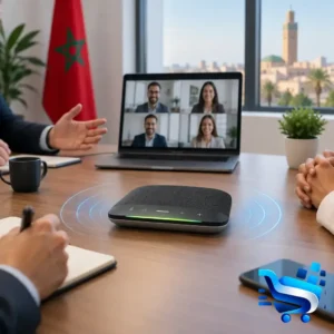 Réunions professionnelles au Maroc avec Polycom Poly Sync Series – Licence POLY-SYNC-20 (Speakerphone)