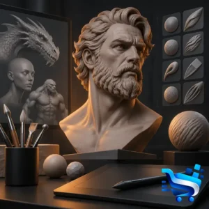 Sculptez avec précision au Maroc grâce à Mudbox – Addon Sculpting Advanced Tools