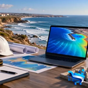SMS Advanced Modules – Wave Modeling : analyse des vagues côtières au Maroc