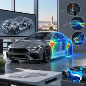 VRED Simulation – Module ADD-ON au Maroc : validez vos prototypes 3D par la simulation